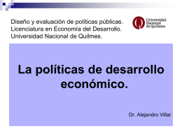 Diapositiva 1 - Universidad Nacional de Quilmes