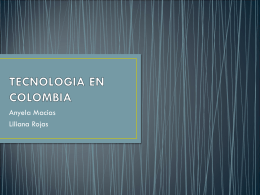 TECNOLOGIA EN COLOMBIA.
