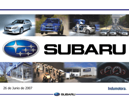 Desafío Subaru… …48 horas test drive