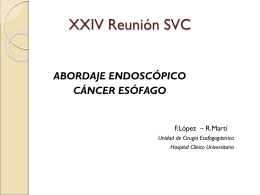 XXIV Reunión SVC - Sociedad Valenciana de Cirugía