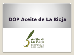 Reunión almazaras de la DOP Aceite de La Rioja 2013