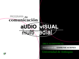 Comunicación Audiovisual y Multimedial