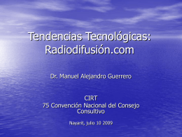 Tendencias Tecnológicas: Radiodifusión.com