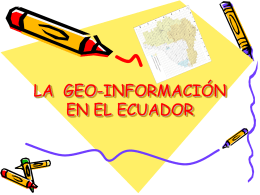 Ecuador - Sistema Nacional de Información