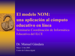 El modelo NOM - IHMC Public Cmaps