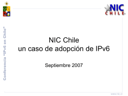 Sistema Emisión DTEs en NIC Chile