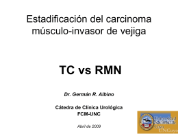 RMN - Cátedra de Urología