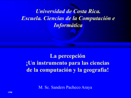 Universidad de Costa Rica. Escuela. Ciencias de