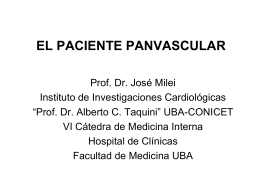 el paciente panvascular