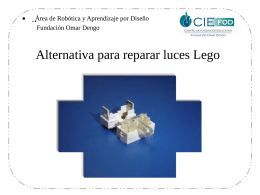 Alternativas para Conectar el Motor del Cricket al Sistema Lego
