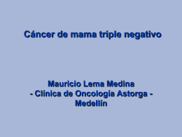 ppt - Oncología Clínica / Hematología