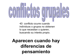 conflictos grupales
