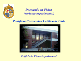 No Slide Title - Pontificia Universidad Católica de Chile