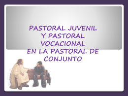 Tema N° 1. Consideraciones previas de la pastoral - itepal-dpj