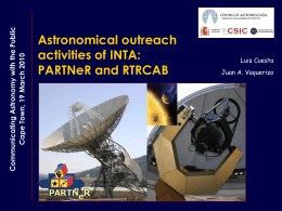 ppt - Communicating Astronomy With The Public
