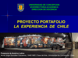 Presentación de PowerPoint - Protfolio Quito 26 septiembre 2005