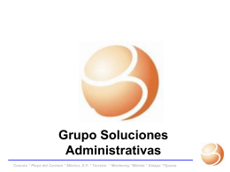 Diapositiva 1 - Grupo Soluciones Adminstrativas