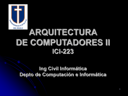 INFORMÁTICA SECCION 1 - Departamento de Computación e