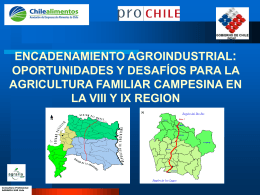 IX región - Asociación de Empresas de Alimentos de Chile