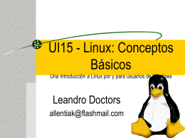 Linux: Conceptos Básicos