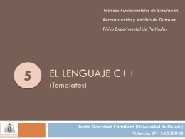 5 - C++ templates - Universidad de Oviedo