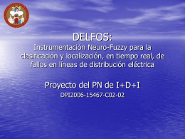 DELFOS: Instrumentación Neuro-Fuzzy para la clasificación y