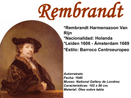 Rembrandt - Histoestudiantes!!!