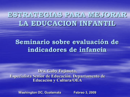 OEA -Gaby Fujimoto - OEI Oficinas en Guatemala