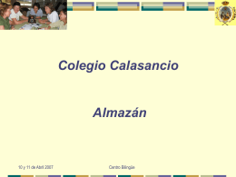 Colegio Calasancio Almazán - Colegio calasancio almazan