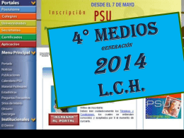 2- OFICIAL PSU 2014 C de Profesores - liceo camilo henriquez