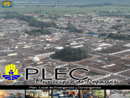Presentacion PLEC popayan - Centro de documentación e