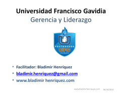 Universidad Francisco Gavidia