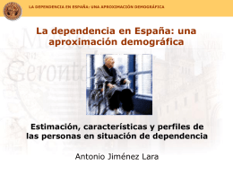 La dependencia en España