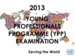2013 YPP Presentación