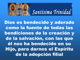 Santísima Trinidad, Ciclo C.