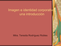 Imagen e identidad corporativa, una introducción