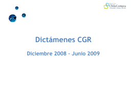 Dictamenes CGR DIC 2008 - Junio 2009