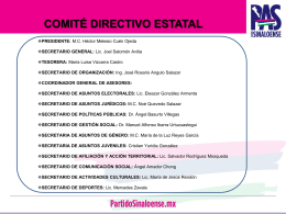 Diapositiva 1 - PAS - Partido Sinaloense