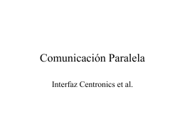 Comunicación Paralela