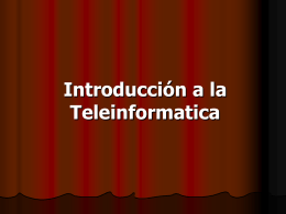 Principios de Teleinformatica