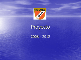 programa fedas 2008 a 2012