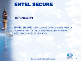 1 entel secure definición entel secure