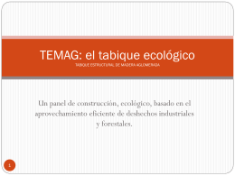 EMAG: el tabique ecologico