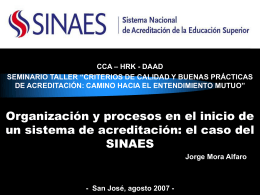 Presentation-CCA-2007