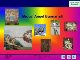 Miguel Angel - Grandes Artistas del Renacimiento