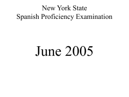 2005 proficiency test - Newark Central School