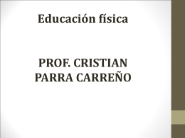 Entrenamiento - Profesor Parra EDF