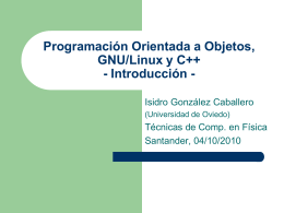 Programación Orienta.. - Universidad de Oviedo