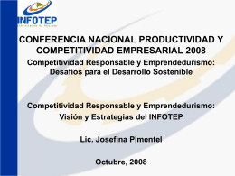 Diapositiva 1 - Instituto Nacional de Formación Técnico Profesional