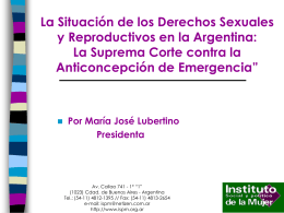Argentina: Un fallo abortivo